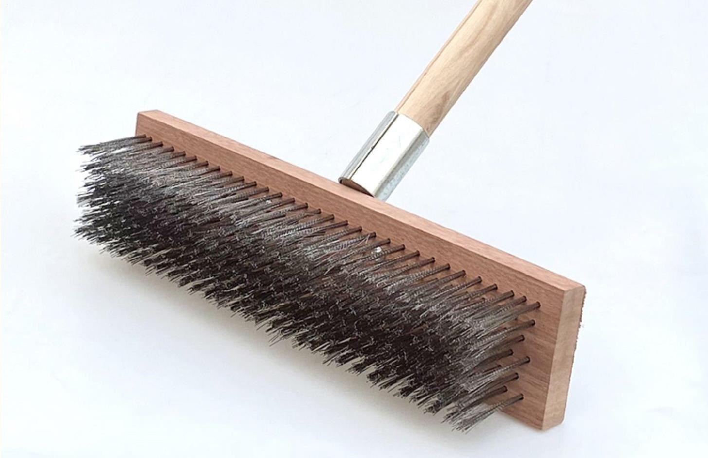 刷头替换用),20cm不锈钢刷头 铁件(无木柄),20cm不锈钢刷子整套(带把)