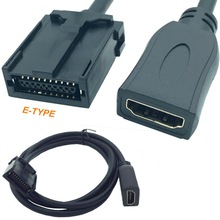HDMI车载专用线 HDMI E TYPE 线 高清视频线 hdmi高清线 车载线