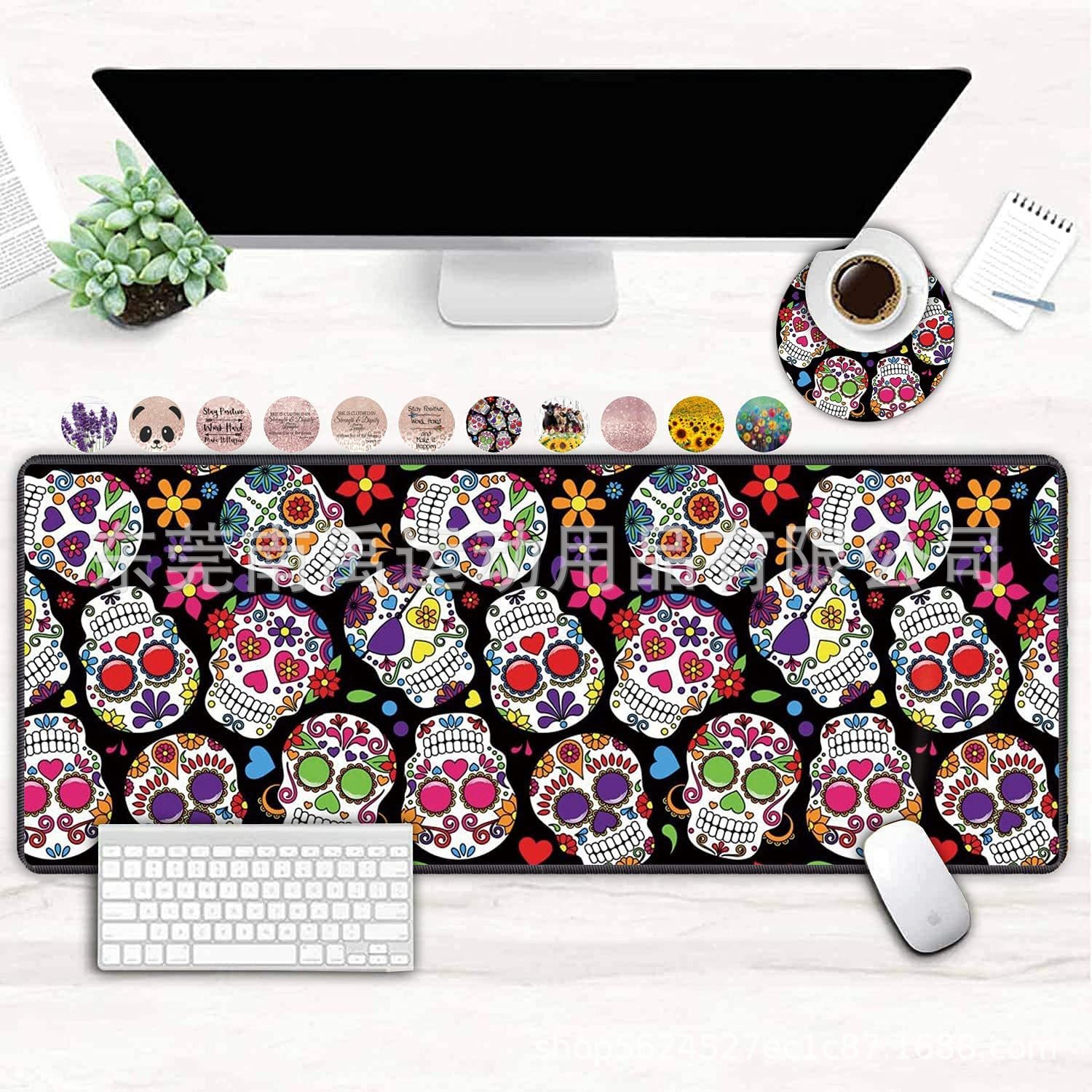 鼠标垫 来图印logo广告礼品办公桌面垫 超大号卡通游戏鼠标垫厂家