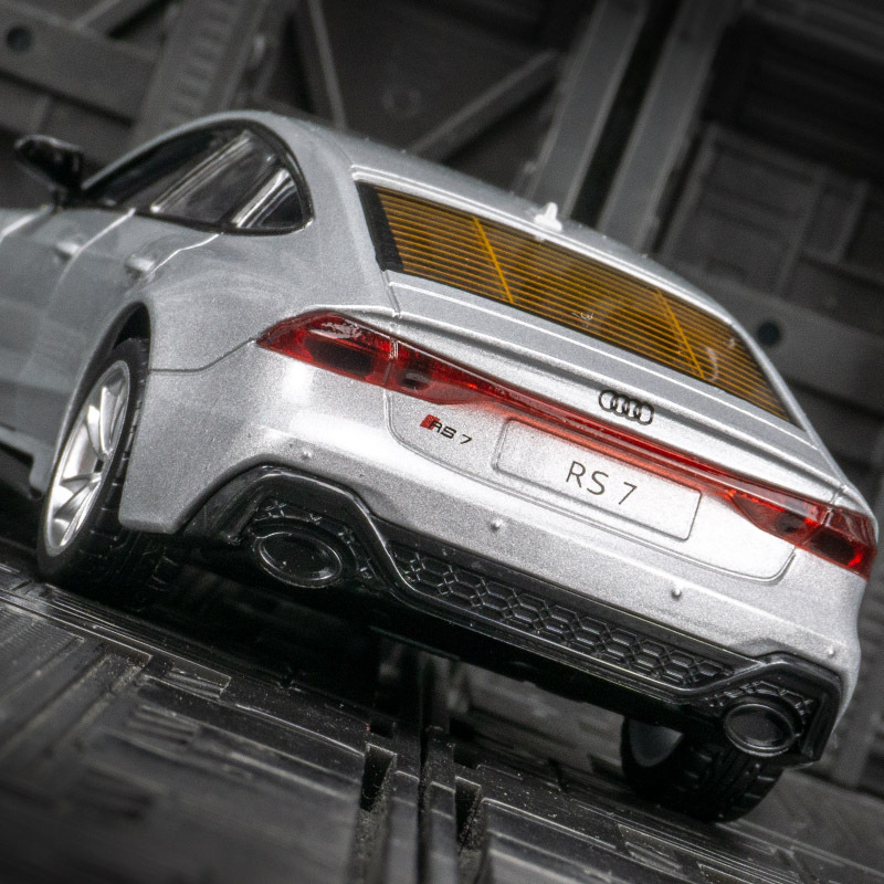 彩珀仿真88476奥迪rs7轿跑模型金属汽车玩具男孩合金车模摆件礼物
