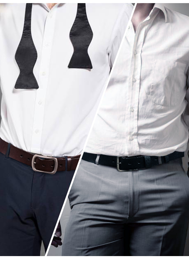 男士皮带真皮百搭经典正品潮款商务休闲牛仔穿搭时尚男士腰带