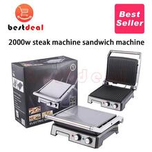 2000W English steak machine Sandwich meat grill maker 牛排机