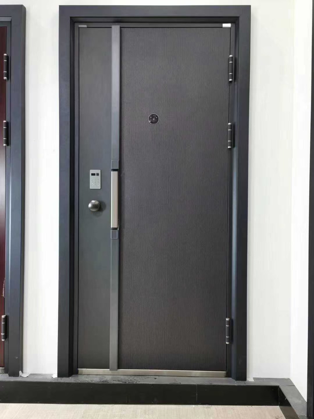 甲级防盗入户门带智能锁别墅大门公寓进户门锌合金安全门厂家直销