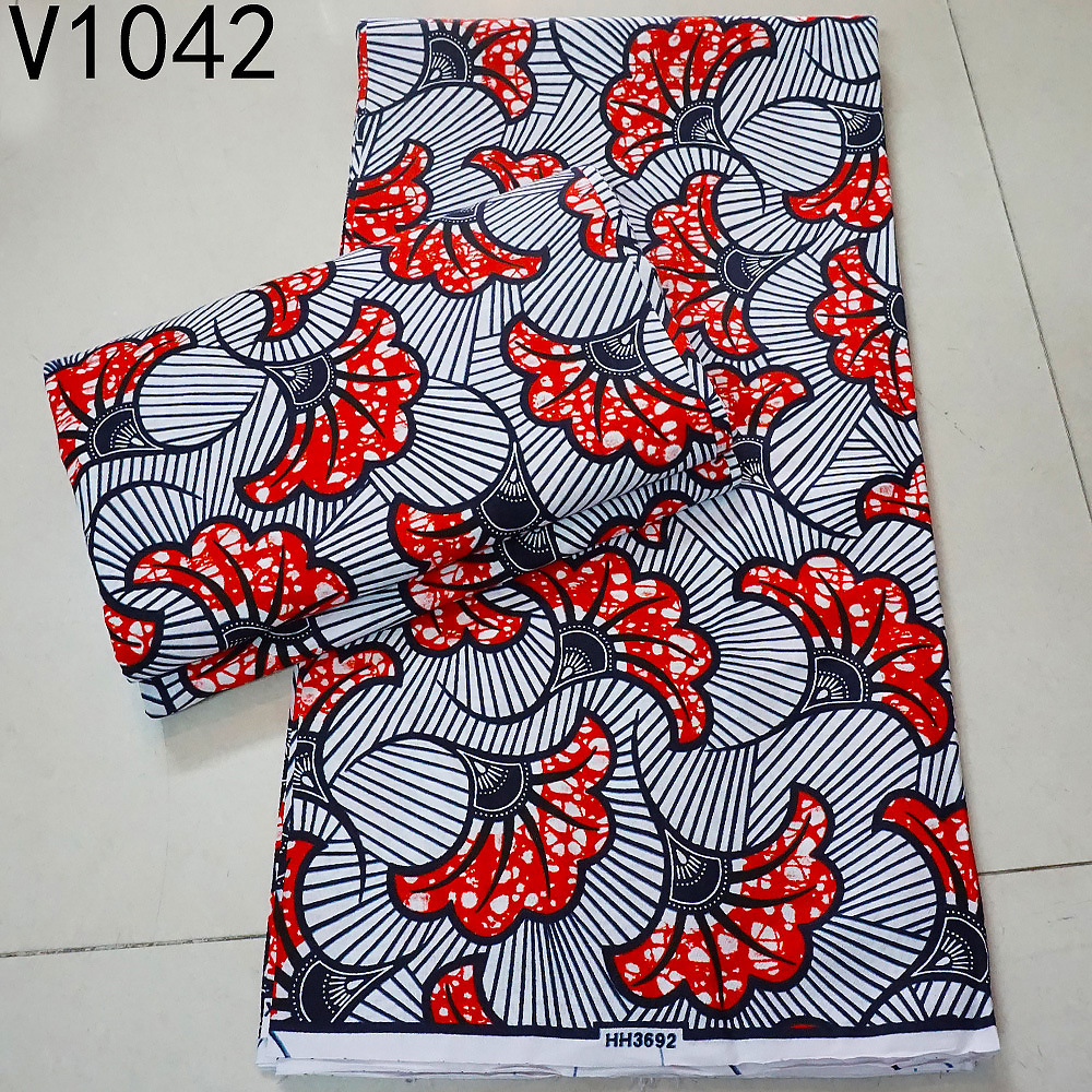 Foreign Trade African Wax Fabric Cotton Printing Cerecloth African Holland Wax Fabricloincloth