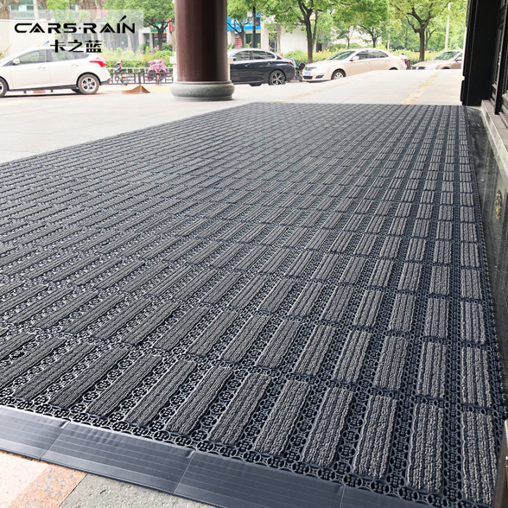 6成交0件室外门口防滑地垫雨天防水地毯酒店商场户外进门超薄镂空隔水