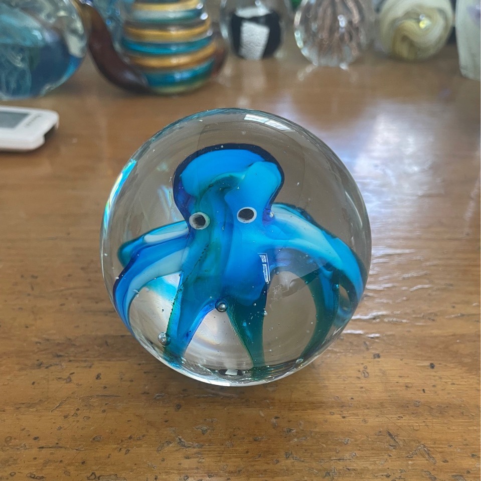 博山琉璃水晶球 纸镇跨境网红外贸水晶球镇纸电商