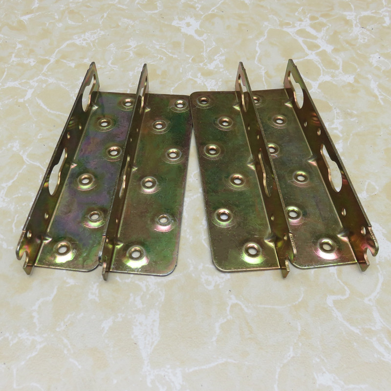 直角床挂钩床挂扣件75床用连接件木床固定铰链非实木家具五金配件