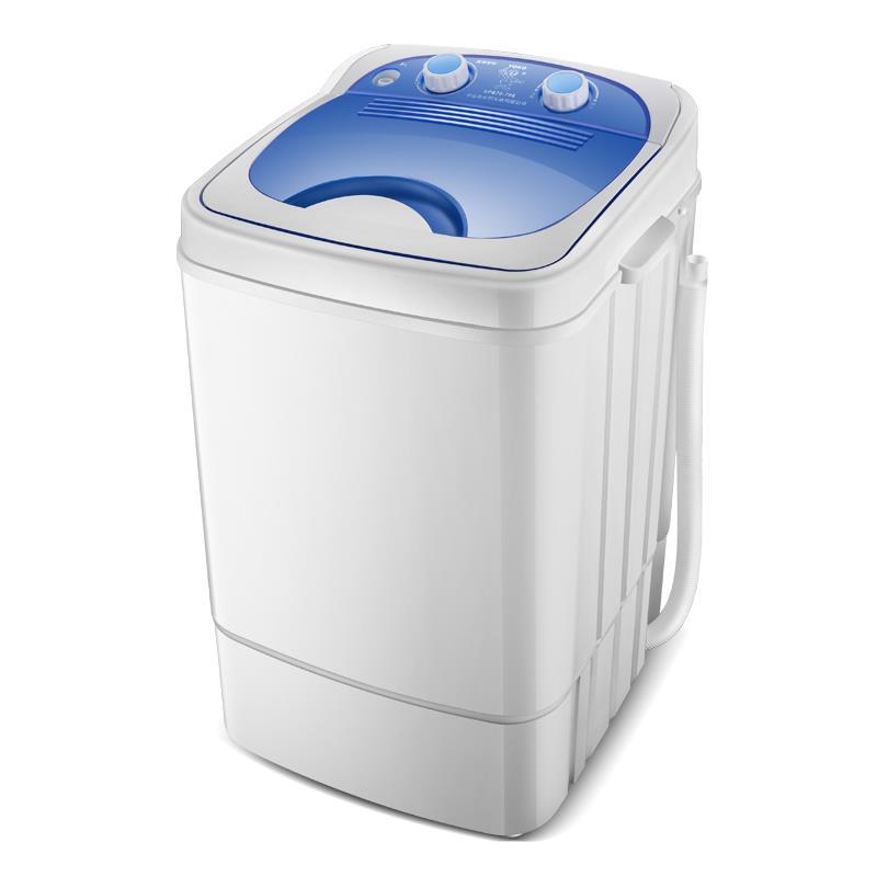欧品单桶单筒迷你小型洗衣机半全自动洗脱一体宝宝家用婴儿童宿舍