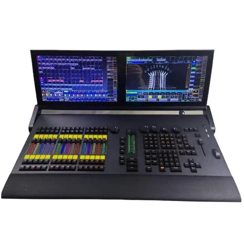 ma2灯光控台 电动推杆带rgb导光条 大型舞台演出灯光秀dmx控制台