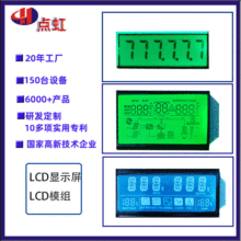 定制LCD液晶屏段碼屏模組 廠家直供12864點陣屏裸屏及LCM模塊