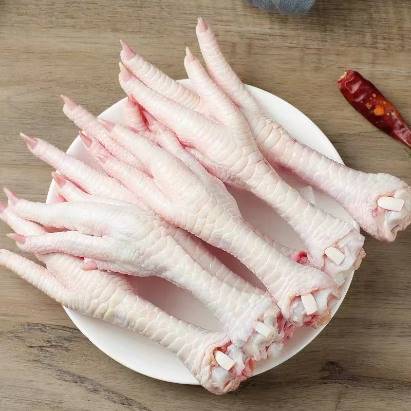 鸡脚 冷冻 大鸡爪 带柄长鸡脚 凤爪 卤水 煲汤 鸡脚 餐饮食材