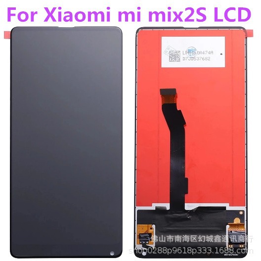 适用于小米mix2s手机屏幕总成xiaomi mix2s液晶触摸显示一体屏lcd