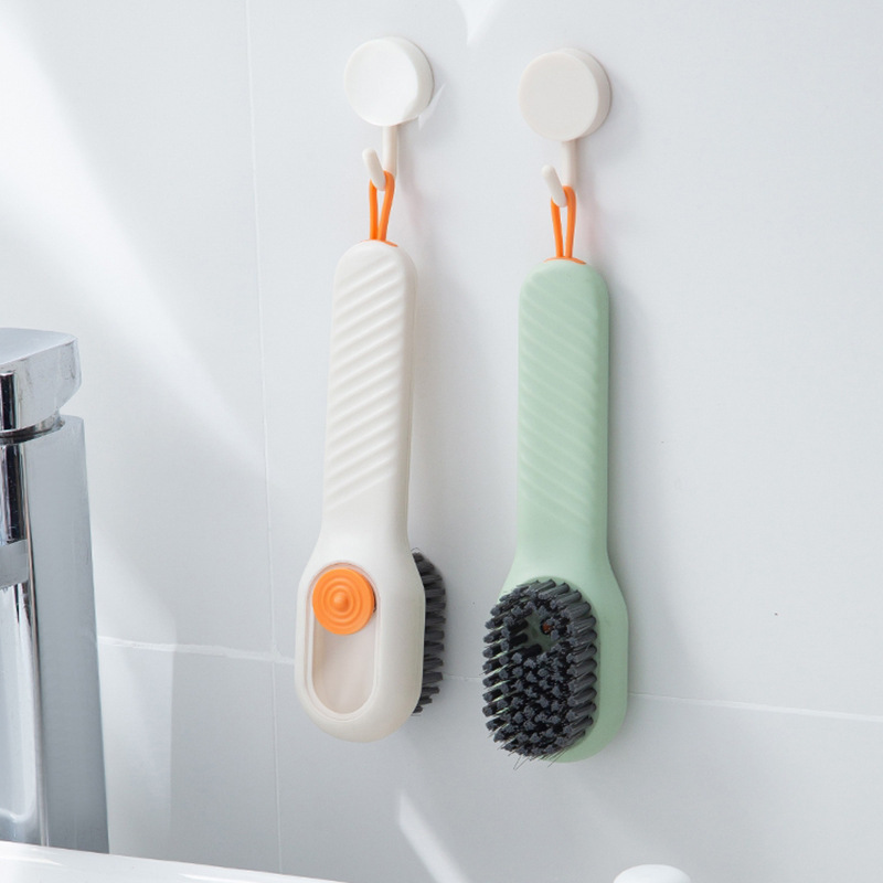 Household Multi-Functional Push-Type Cleaning Brush