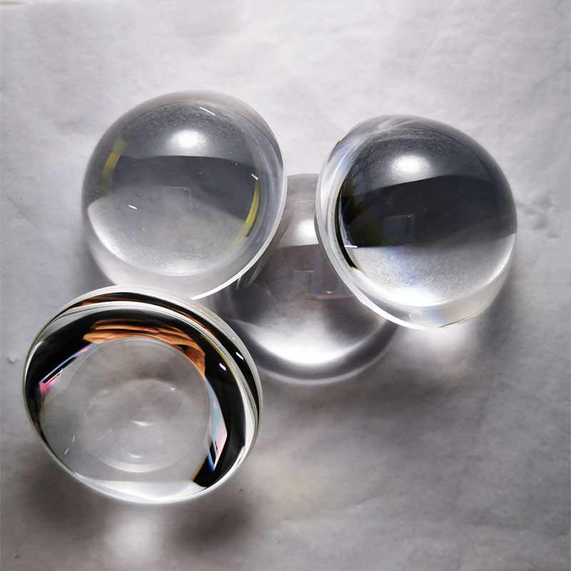 a293聚焦准直非球面透镜直径50焦距40光学玻璃镜片厂家镀膜凸透镜