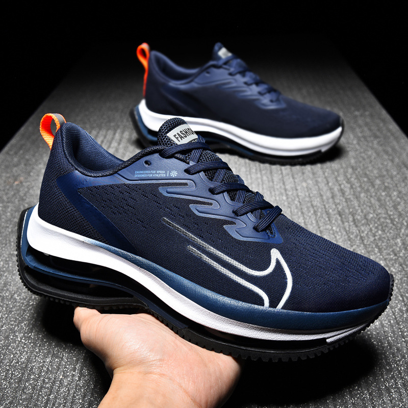 大码男鞋外贸四季新款男士户外跑步运动鞋时尚潮鞋子透气篮球鞋