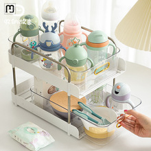 玛森奶瓶收纳箱婴儿辅食餐具碗筷收纳柜奶瓶刷沥水架宝宝水杯置物