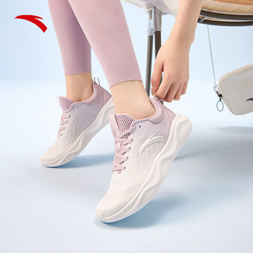 安踏女子运动鞋通勤鞋夏季新款减震慢跑健步训练鞋-阿里巴巴