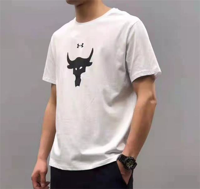 快干牛头t恤夏季运动短袖潮流辐射反光印花舒适冰瓷棉吸汗透气衣