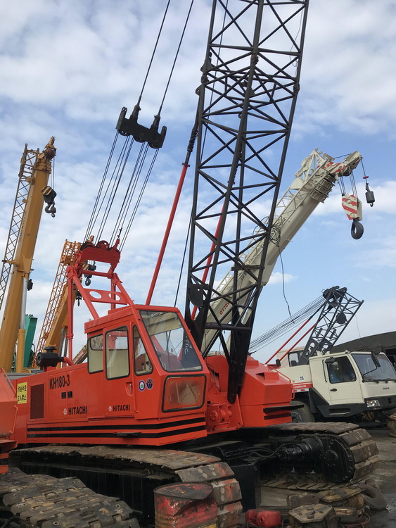 转让日本原装日立kh180-3履带吊