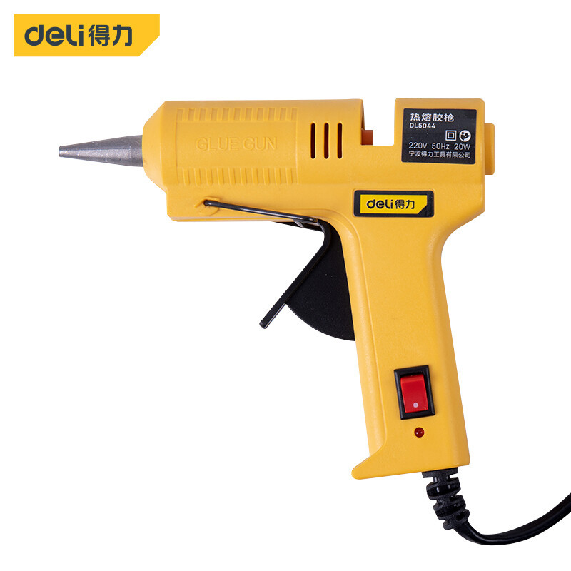 Deli Tool Dl2540 Hot Glue Gun 7mm Glue Stick 40W Epoxy Uniform Smooth Handmade DIY Electric Hot Glue Gun