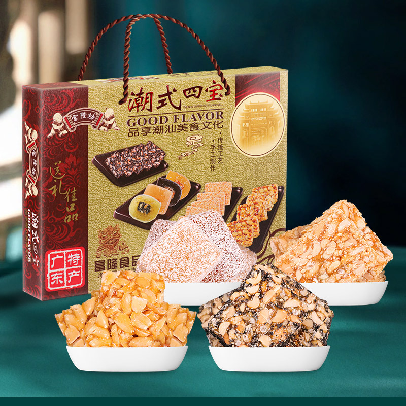 富隆坊广东潮汕特产400克糕点特产潮州汕头手信潮式