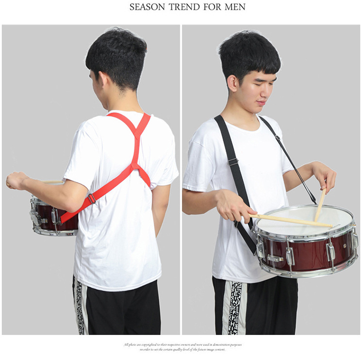 小军鼓背带非洲鼓双肩通用中小学校鼓号队成人鼓带子儿童乐器配件