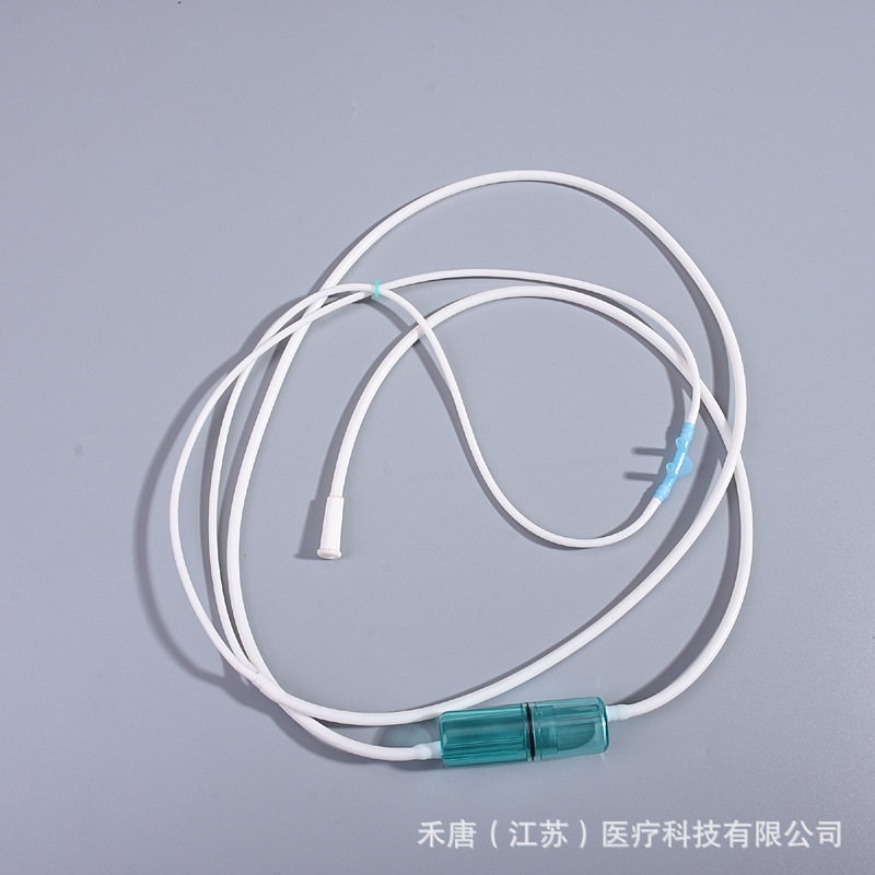 硅胶吸氢管 双鼻塞 氧气管家用鼻吸管 加长鼻氧管 制氧机适用