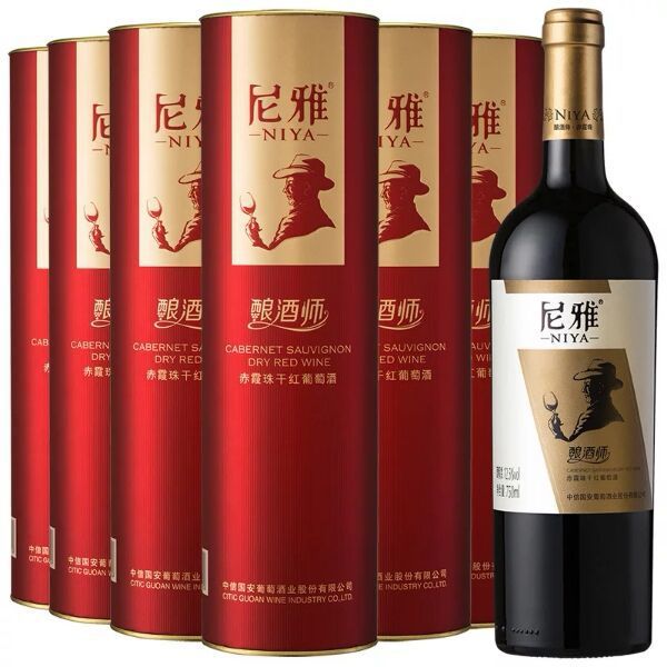 新疆红酒尼雅酿酒师赤霞珠干红葡萄酒 有机生态红酒 破损补发包邮