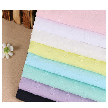 60s全棉剪花布 全棉剪花衬衫面料 全棉小圆圈剪花 纯棉大圆圈剪花