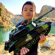 遥控坦克可发射亲子对战履带式模型儿童充电动男孩越野车玩具坦克