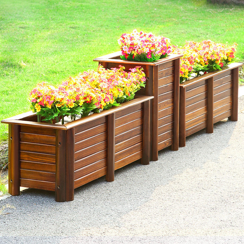 花园装饰花圃围栏户外塑料花坛栏栅种菜庭院室外栅栏小篱笆隔断土