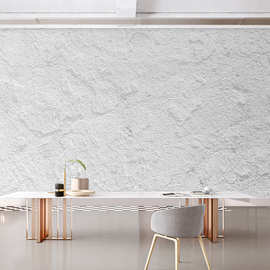 3d简约仿真水泥电视背景墙壁画艺术感玄关过道壁纸腻子墙影视墙布