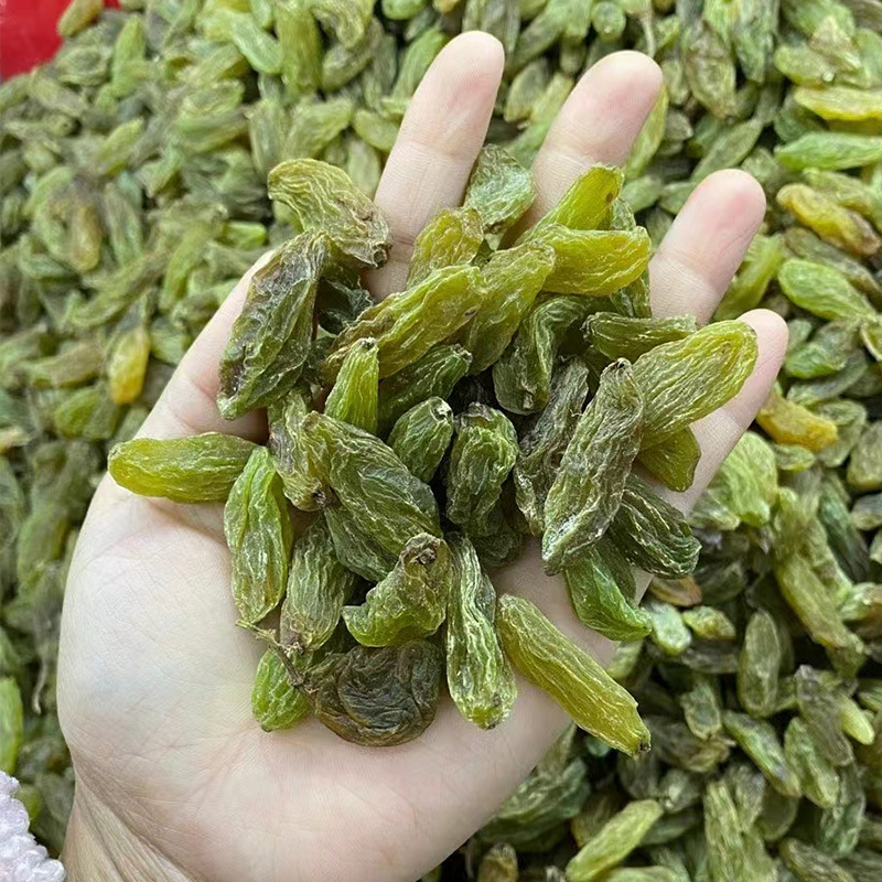 新疆香妃王葡萄干吐鲁番特产免洗无籽大颗粒风干提子干绿色葡萄干