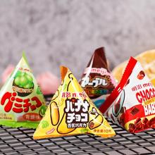 明治Meiji巧克力橡皮糖脆皮香蕉夹心巧克力圣诞节新年小糖果零食