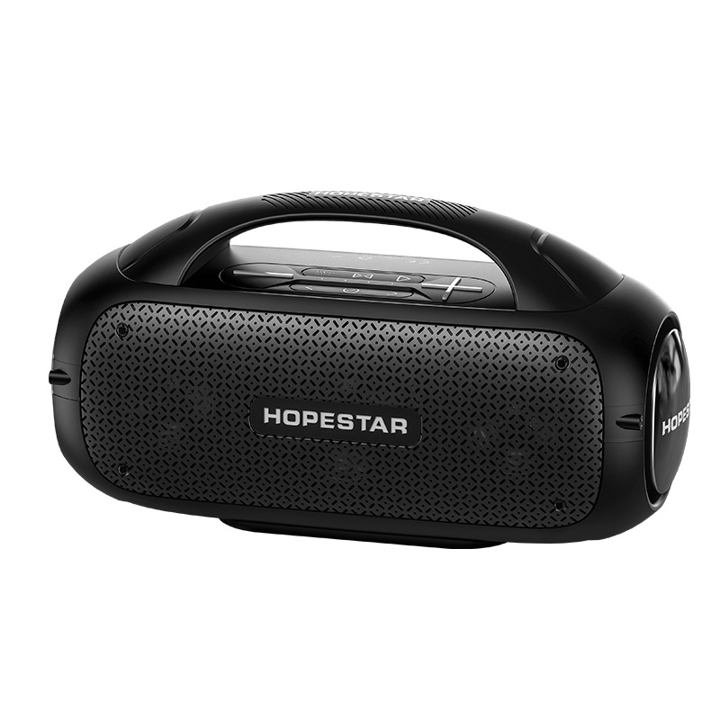 2022 New A50 Bluetooth Speaker Portable Belt Microphone Car Subwoofer Net Red Karaoke Live Broadcast 80W High Power