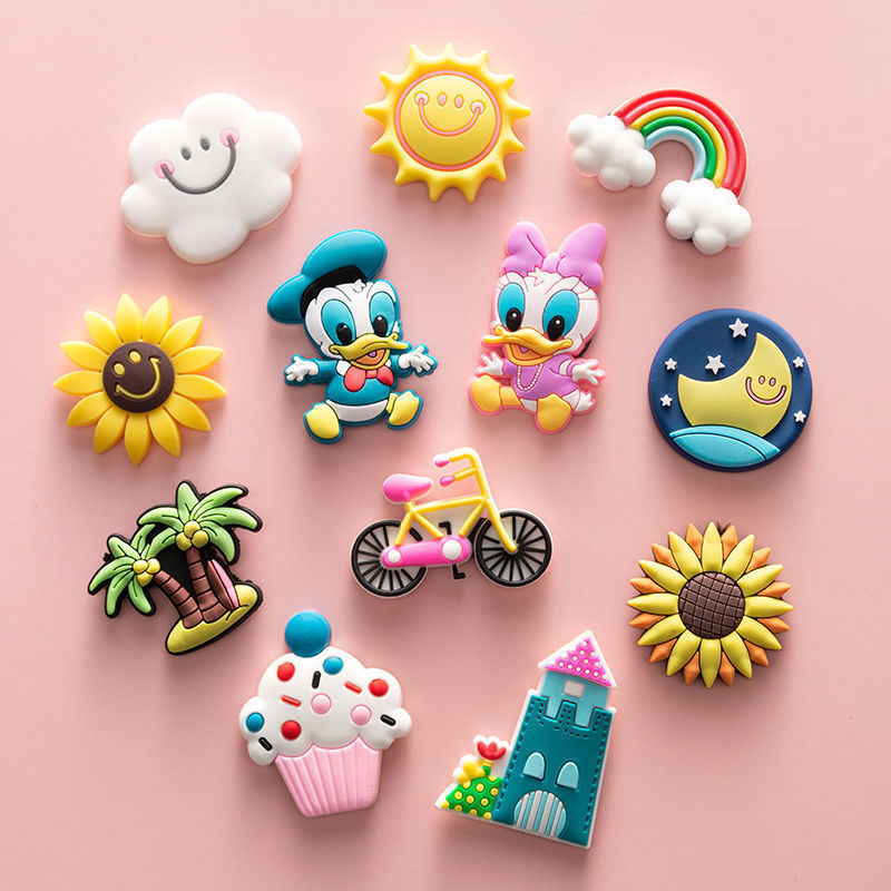 卡通创意冰箱磁贴可爱装饰品不二家软胶早教幼儿园贴纸可裁剪硬板