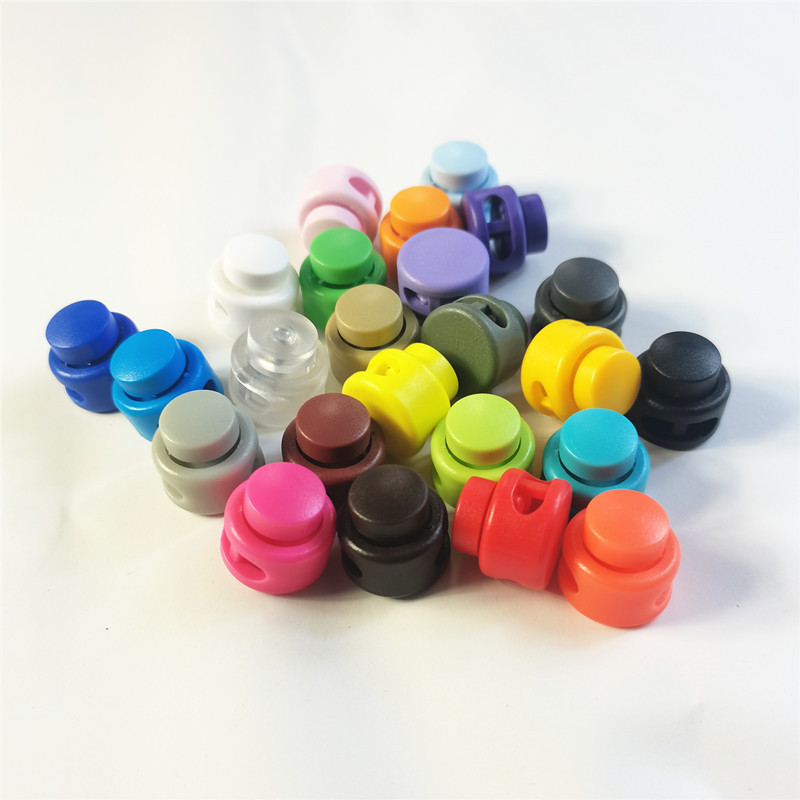 K310纽扣扣子弹簧扣吊钟收紧扣猪鼻扣松紧调节扣定绳扣穿绳抽定扣