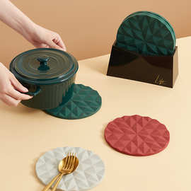 加厚创意防烫锅垫厨房防烫餐桌垫盘子垫菜垫锅垫杯垫轻奢隔热垫
