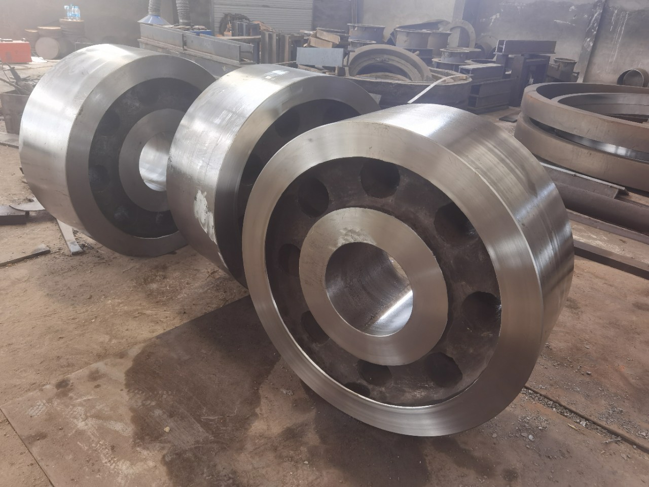 购买回转窑托轮配件,需要提供图纸,烘干机配件技术要求