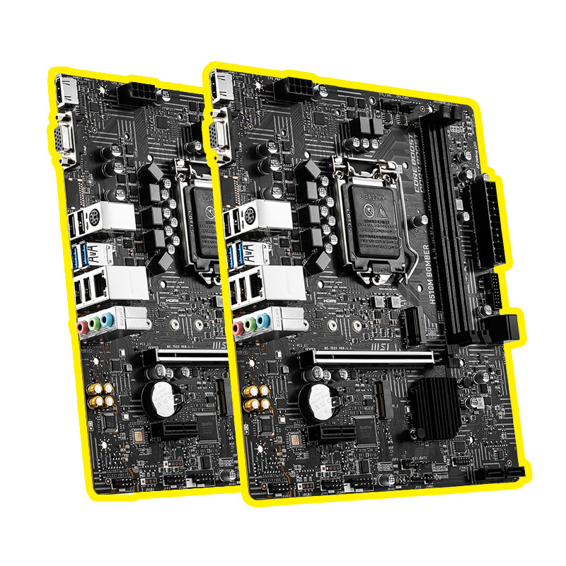 微星h510m bomber 爆破弹主板 适用台式机支持11代十代cpu批发