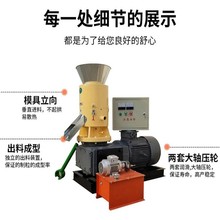 锯末木屑生物质燃烧颗粒机 稻壳秸秆造粒机 生物质猫砂颗粒设备