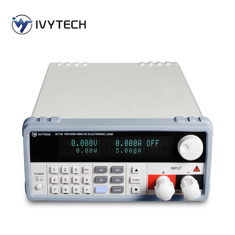 艾维泰科IV8711可编程直流电子负载150V30A150W负载仪 电池测试仪