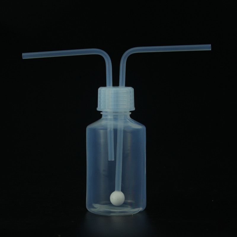 新款pfa洗气瓶500ml特氟龙洗气装置icp-ms配套用耐酸碱耐高温