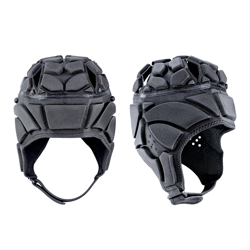 Goalkeeper Helmet Rugby Helmet Goalkeeper Hat Crashproof Cap Head Protection Sets Sports Helmet Eva Sponge Helmet