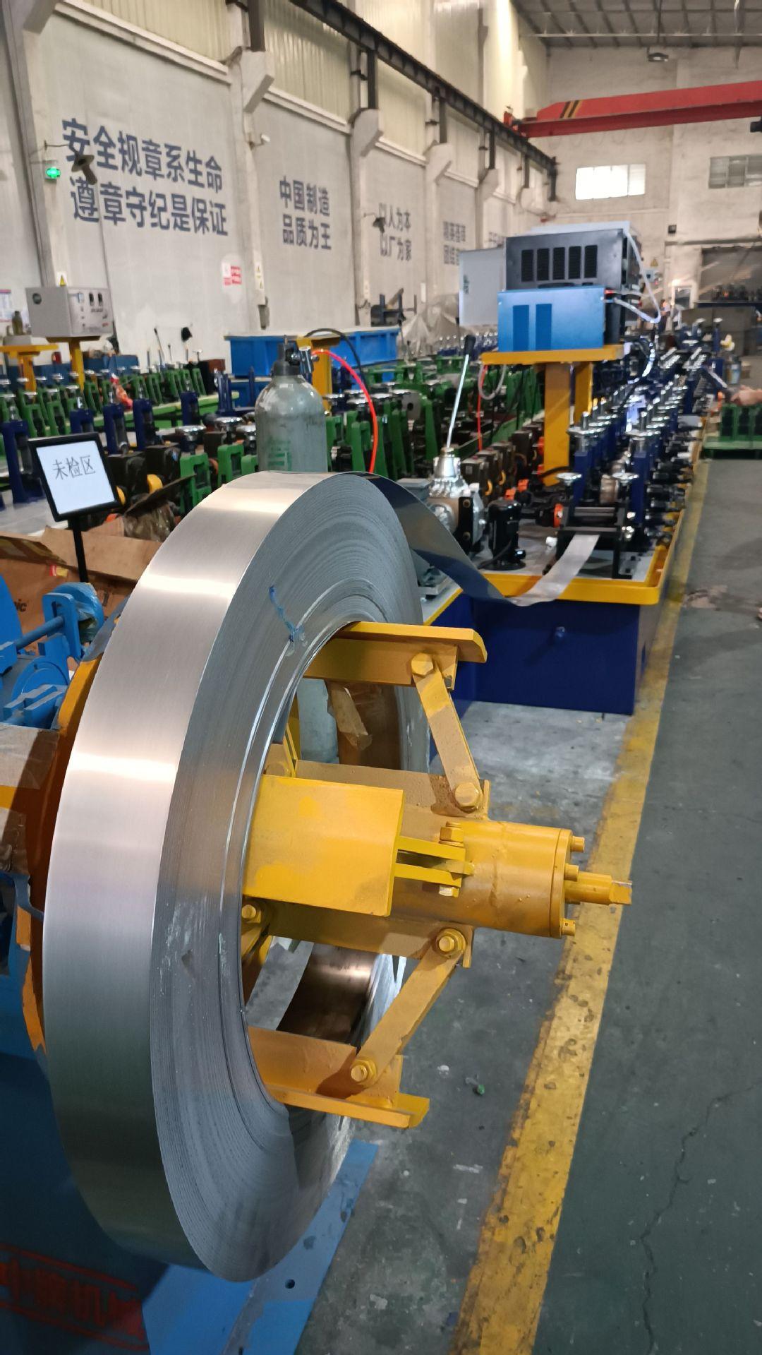 不锈钢焊管设备加强型 制作化工 医药 汽车 造纸行业管材厂家直供