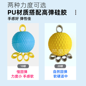 二合一伸展握力球儿童感统训练手部动作力量手指肌肉调节锻炼器材
