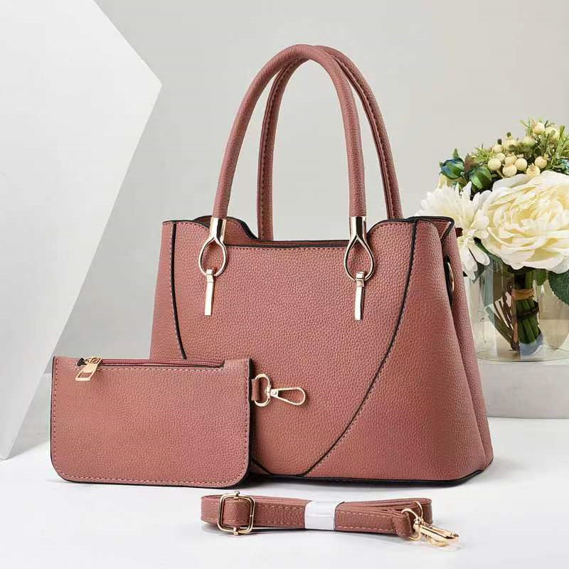 2024 Spring Style European and American Style Women's Bag Set Large Capacity Women's Handbag Fashion Shoulder Messenger Bag