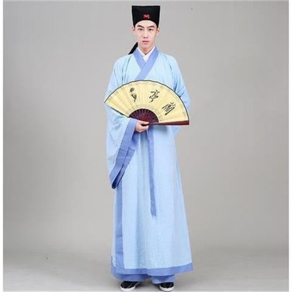 古装男宋朝公子服装书生秀才服 古代江南才子汉服 影视演出服戏服