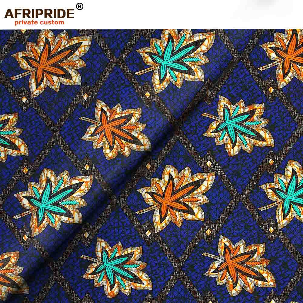 Foreign Trade African Market National Style Printing and Dyeing Cerecloth Cotton Cerecloth Printed Fabric Afripride Wax