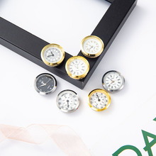 22表头表胆水晶工艺品车载嵌入式手表头圆形钟表盘diy饰品配件
